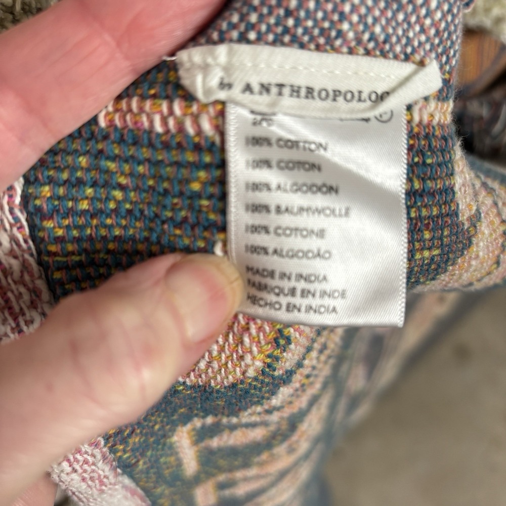 Anthropologie Barbery Tufted Throw Blanket - Picture 4 of 5